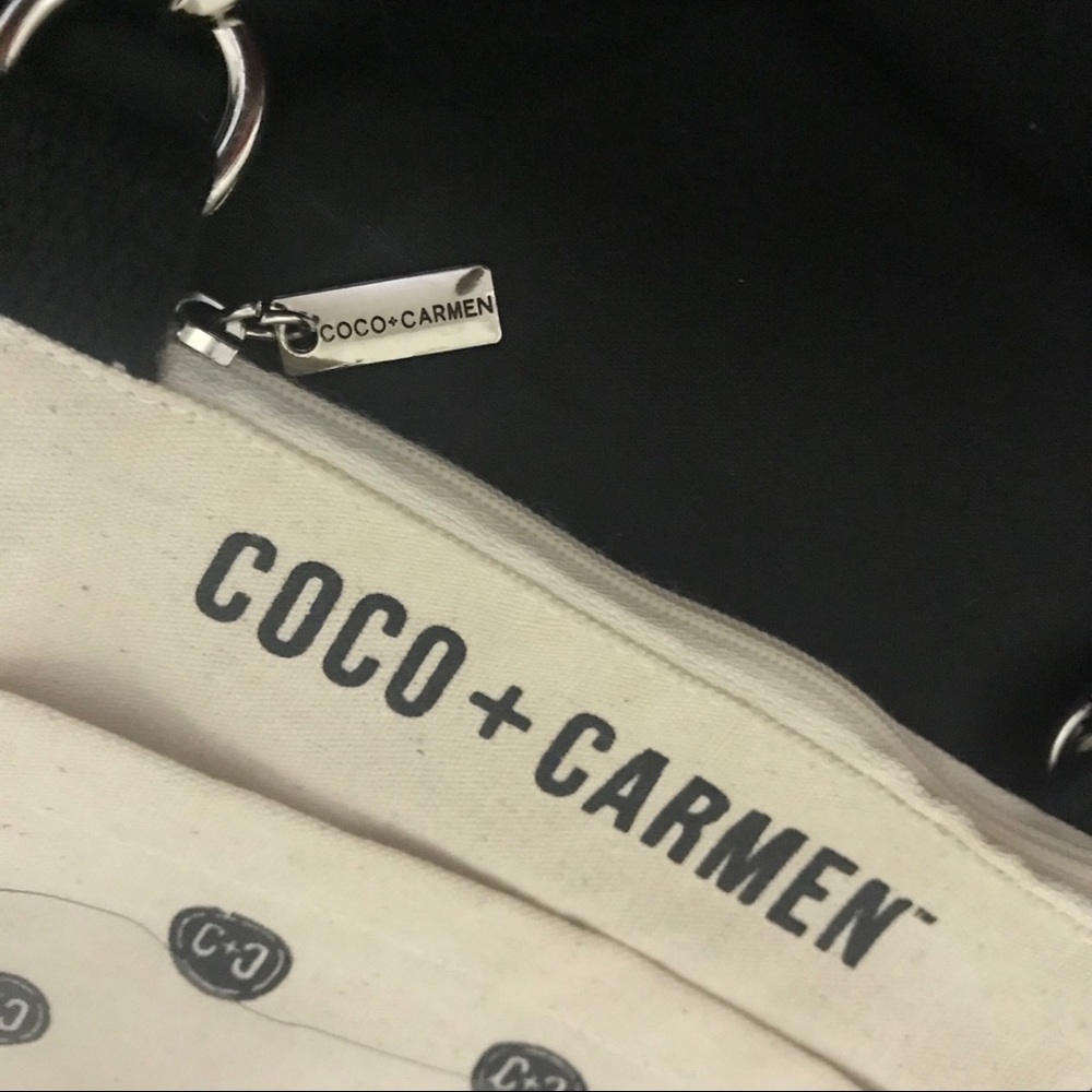 Coco + Carmen Canvas Crossbody Bag Purse - Picture 3 of 9